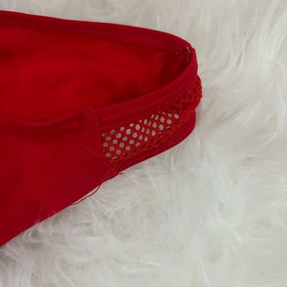 Vibrant red two piece bikini. Brand: TiNiBiKiNi - Picture 4 of 8